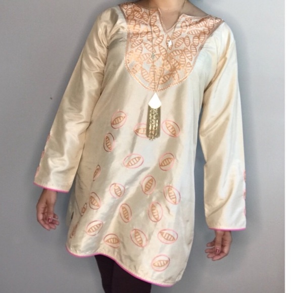 Vintage Dresses & Skirts - {Vintage} Little Ms Drama Embroid.  Shift Dress